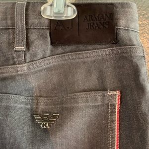 Men’s Grey Armani Jeans